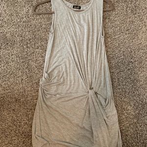 Gray dress
